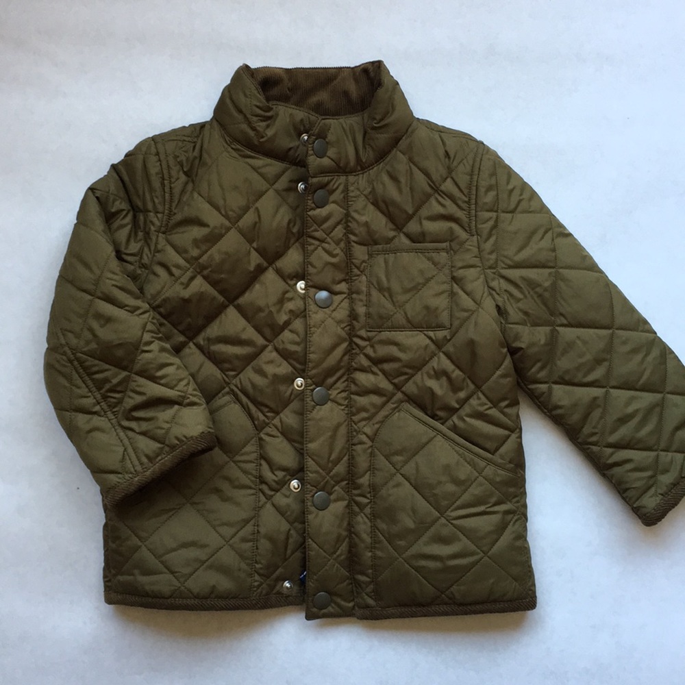 Crewcuts quilted field jacket